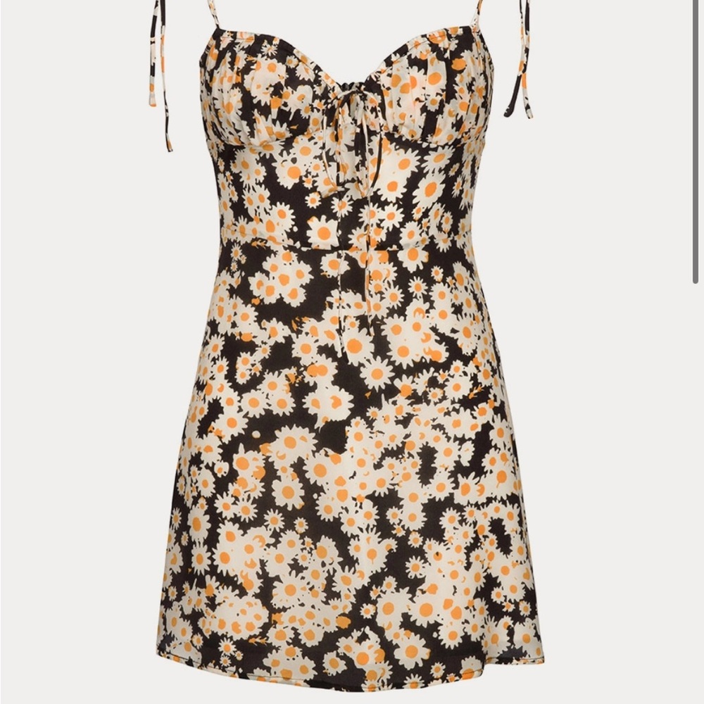 Realisation Par The Devon Sunflower Mini Dress Xxs - image 4